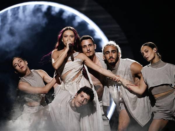 Israel qualifies for Eurovision final amid protest about its participation over Gaza