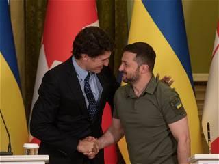 Trudeau visits Kyiv, predicts victory for Ukraine on invasion's two-year anniversary