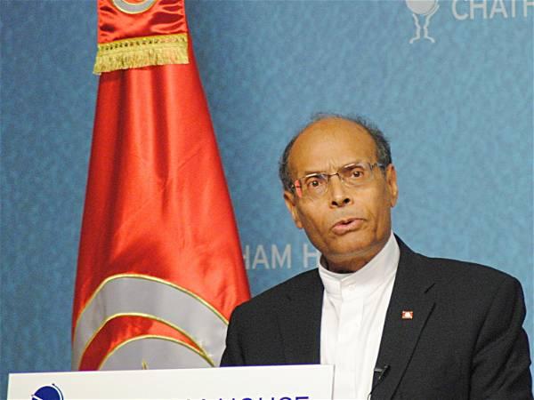 Tunisia's ex-president Moncef Marzouki sentenced to 8 years in absentia