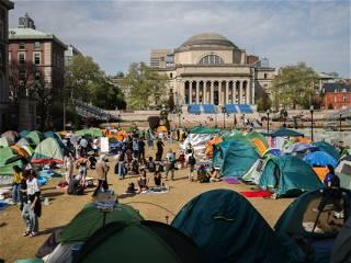 Columbia University president says negotiations with protesters have stalled, school will not divest from Israel