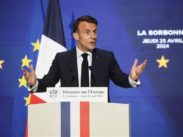 Macron says ready to 'open debate' on role of nuclear weapons in European defence