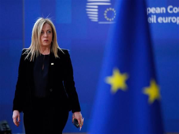 Italy PM Meloni announces candidacy at EU election
