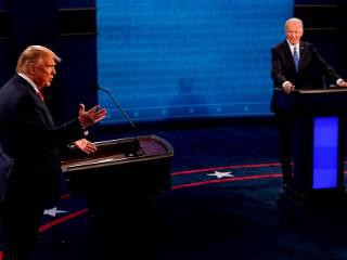 Biden Says 'Happy To Debate' Trump, But 'Don't Know When'